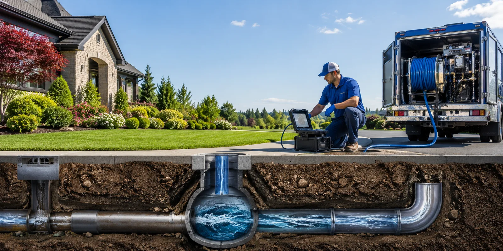 Drainage restoration information for Clinton Township, MI
